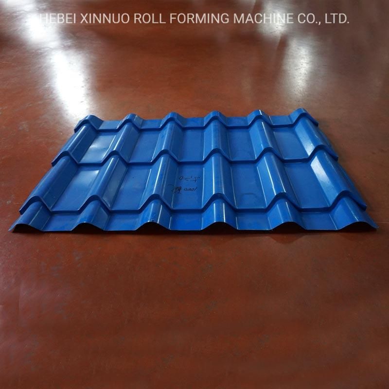 Xinnuo Glazed Tile Roll Forming Machine Machine Making Corrugated Steel Machine