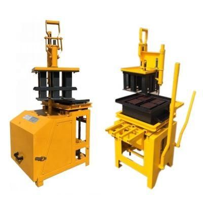 Small Bm01 Soil Paver Hollow Concrete Block Making Machine