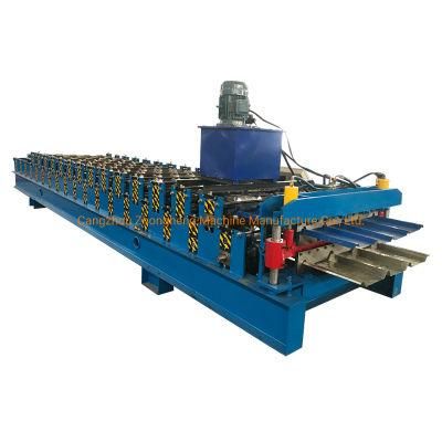 Automatic Double Layer Design Profile Galvanized Metal Steel Roofing Sheet Wall Panel Cold Roll Forming Tile Making Machine for African Market