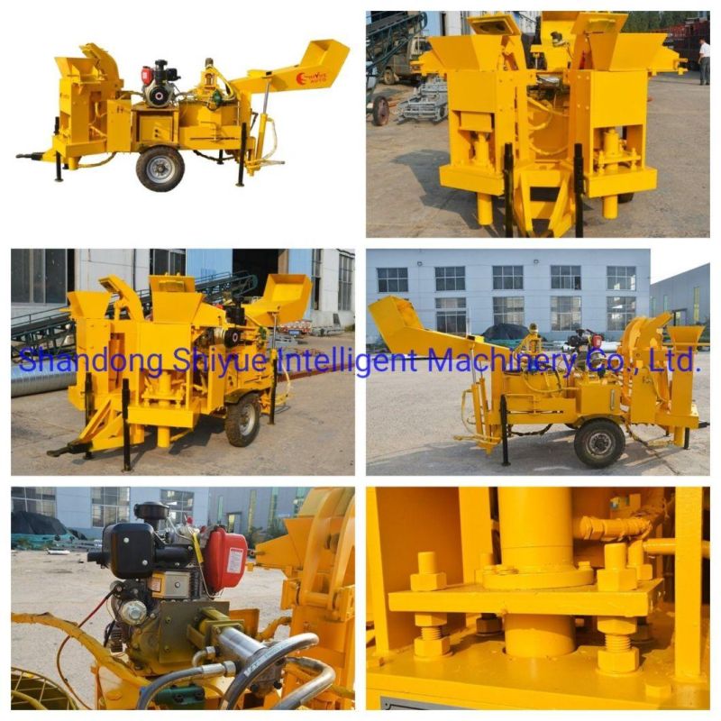 Ecologic Brick Making Machinery Compressed Earth Blocks Machines for Building Material Production