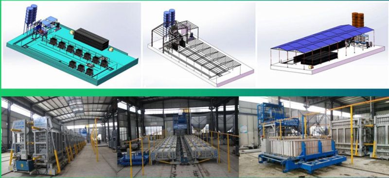 Wall Panel Machine Wall Block Production Line Wall Sheet EPS Light Weight Brick Production Line Plastic EPS Sandwich Panels Making Machine