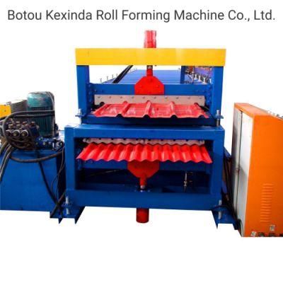 840+836 Double Layer Roofing Sheet Making Machine Roll Forming Machines