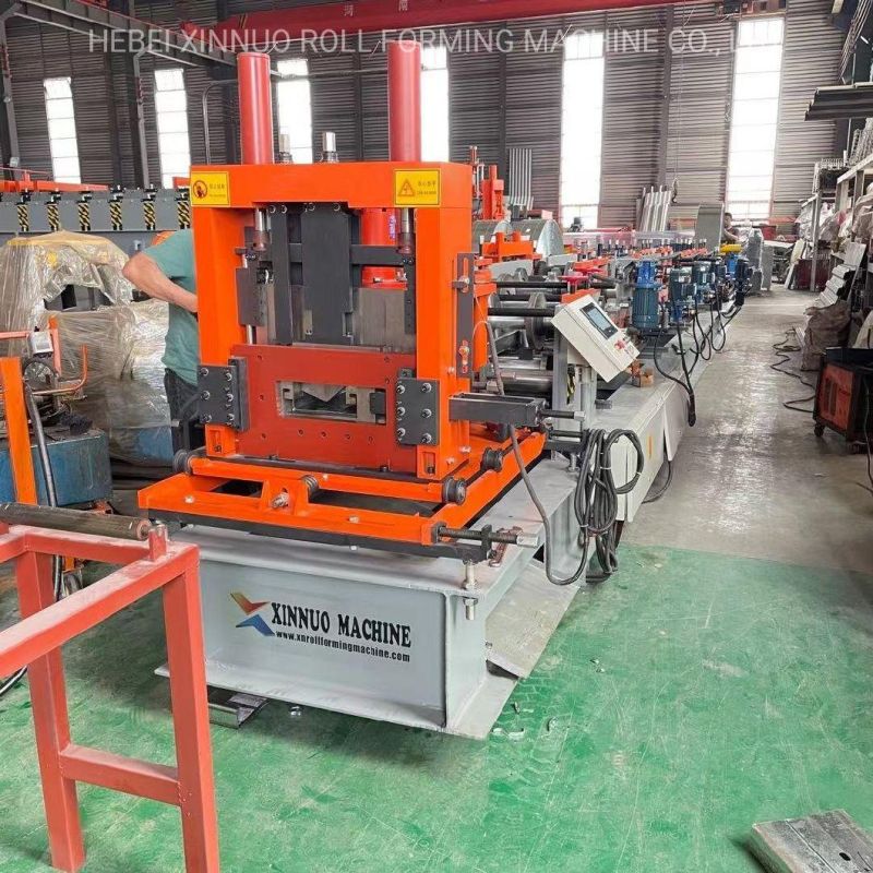 Xinnuo Full-Auto C and Z Purlin Channel Cold Roll Forming Machine