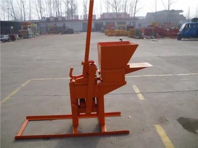 Qmr2-40 Hand Press Eco Clay Brick Machine for Interlock Bricks