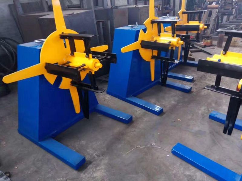 Colour Steel Coil Simpel Metal Decoiler, Manufacturer, Cold Roll Forming Machine
