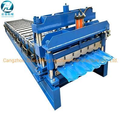 Steel Glazed Tile Cold Roll Roof Forming Construction Machinery
