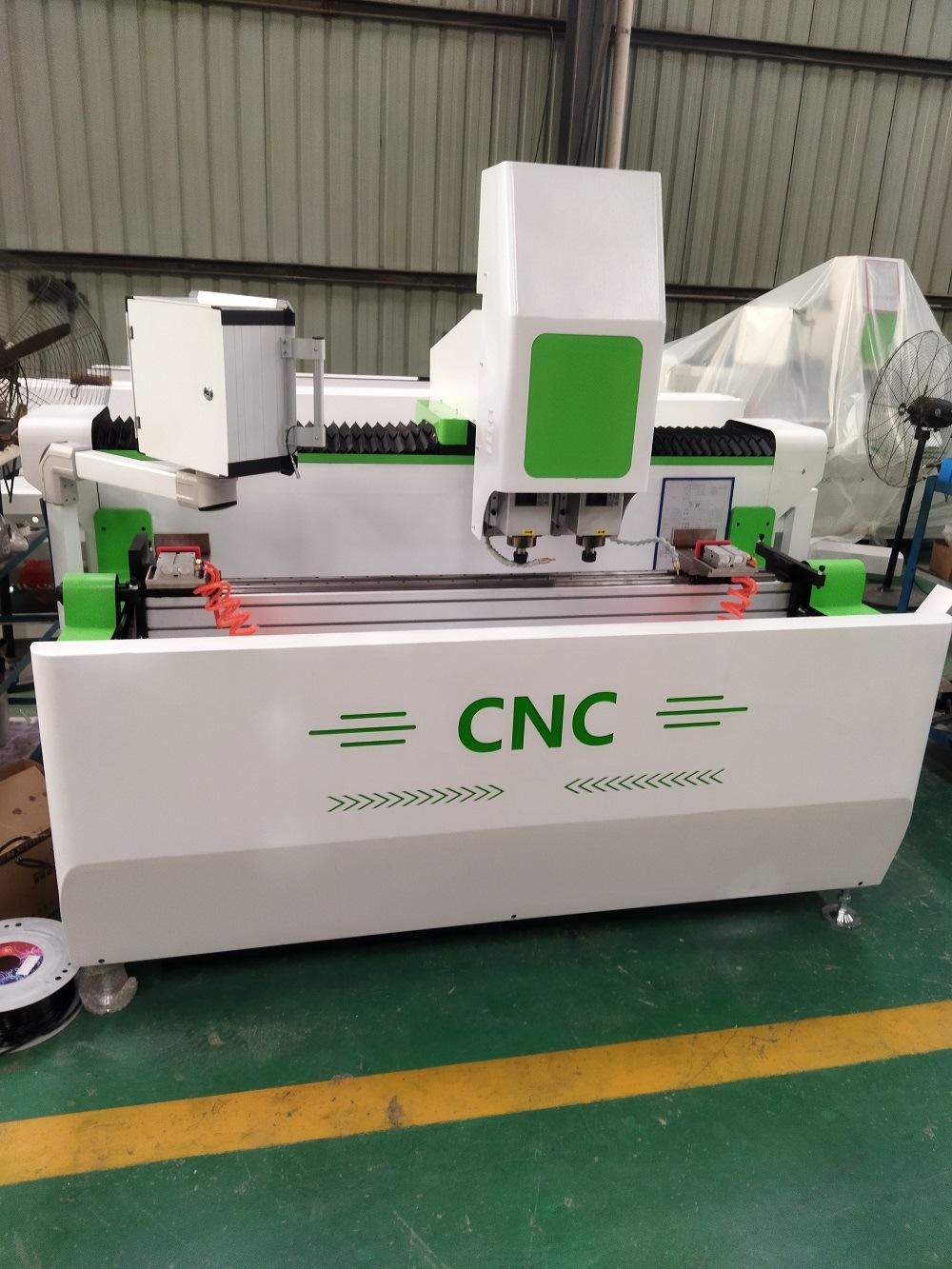 CNC Drilling and Milling Machine for Steel Structure of Curtain Wall Aluminum Alloy Profile for Doors and Windows Lx-CNC-1200-2