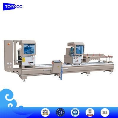 High Quality Professional Precision Cutting Saw Window Frame Saw Aluminum PVC Double Head Precision Cutting Saw