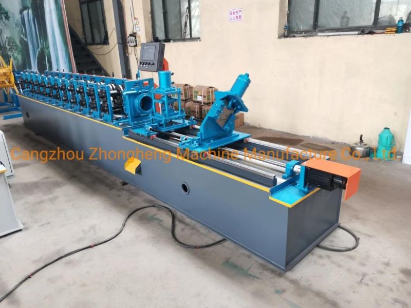 Galvanized Steel C U Channel Roll Forming Machine