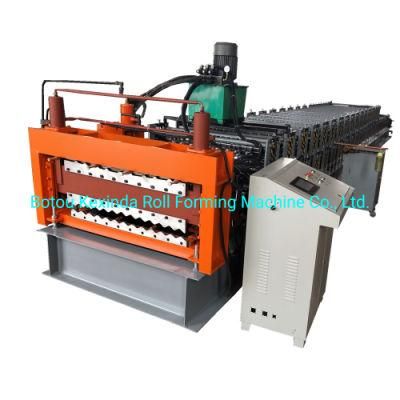Double Deck Roofing Tile Macking Machine