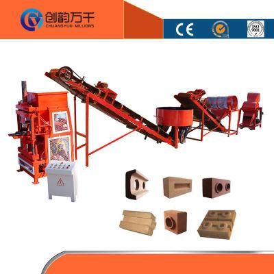 Automatic Production Line Clay Brick Machine Interlocking Paver Machine (CY2-10)