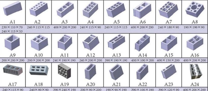 Xinming Qtj4-40 Block Forming Machine Concrect Block Making Machine Brick Making Machine with Small Investment
