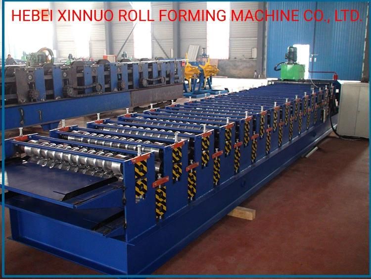 Double Layer Steel Metal Tile Roof Roll Forming Machine