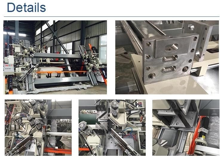 Automatic Vertical PVC Plastic Window Four Corner Welding Machine