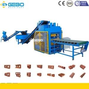 Qt4-10 Automatic Clay Brick Machine/Interlocking Brick Making Machine