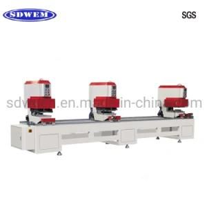 Wfh-3-5me Three Heads Seamless Welding Machine for Colorful PVC/UPVC/Plastic Profile