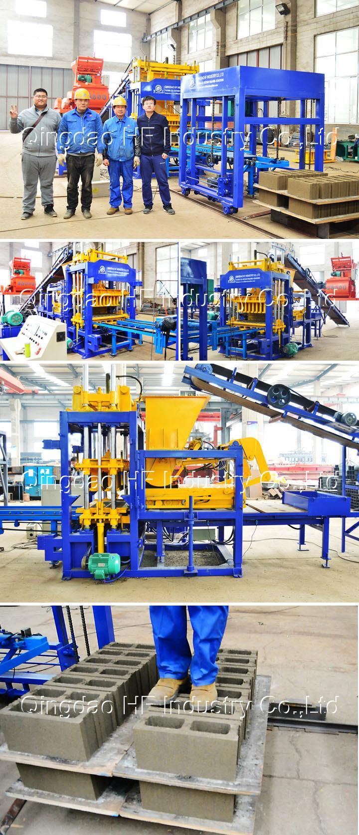 Qt5-15 Full Automatic Hydraulic Block Machine