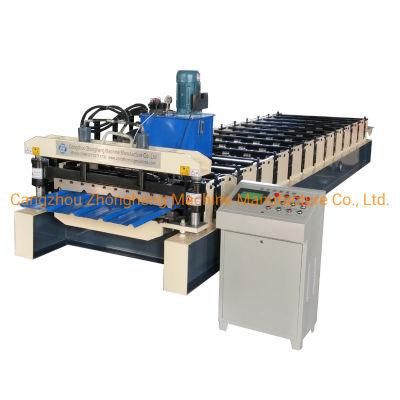 America Market Sheet Metal Pbr R Panel Roll Forming Machine Line