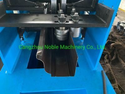 Low Price Hot Sale Steel Seamless Water Rain Gutter Tube Making Roll Forming Machine for Making Gutters