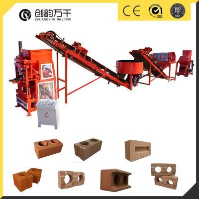 Cy2-10 Automatic Production Line Clay Interlocking Brick Paver Block Machine in South Africa