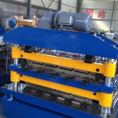Roof Panel High Press Step Double Layer Roll Forming Machine