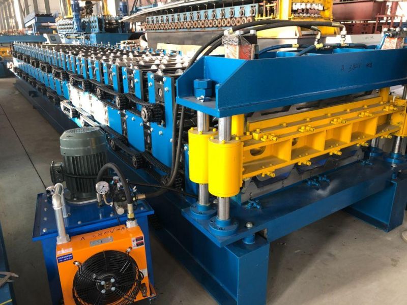 Double Profile Rolling Making Machine Roof Wall Panels Roll Former Factory Price