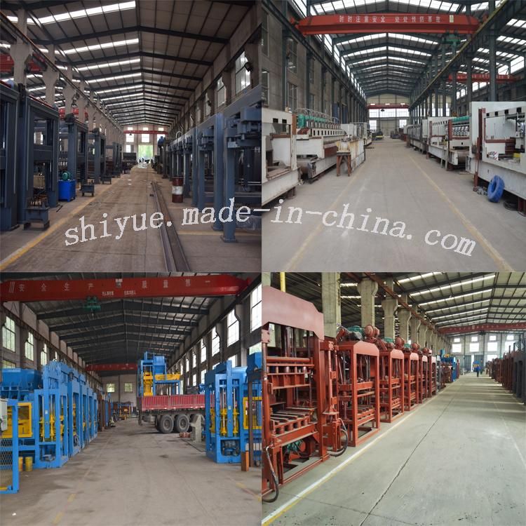 Qt10-15 PLC Automatic Control Concrete Block Making Machine