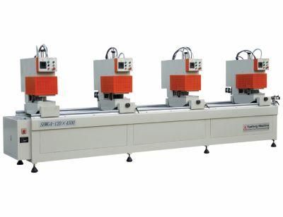 Four Head Double Side Seamless Welding Machine for UPVC Window and Door