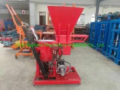 Qts2-25 Manual Clay Brick Moulding Plant Lego Block Machine