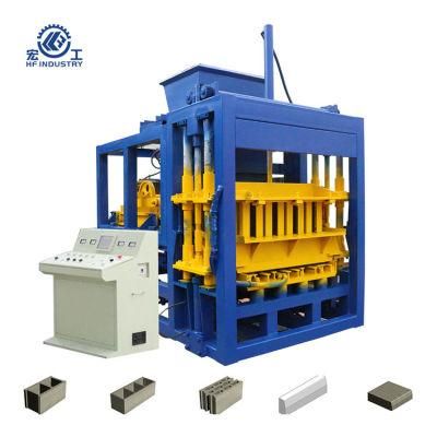 Full Automatic Hydraulic Concrete Hollow Paver Brick Block Making Machine Hot Sales