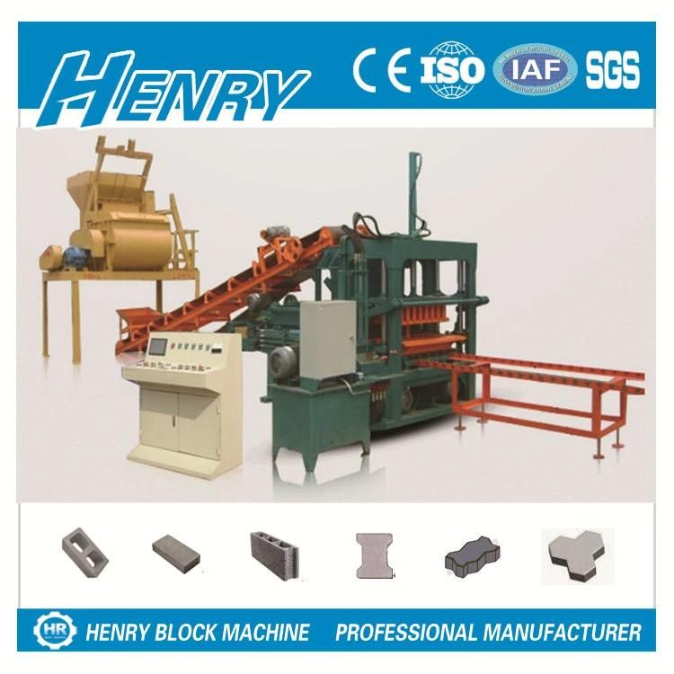 Qt5-20 Hydraulic Block Machine Concrete Hollow Block Forming Machines