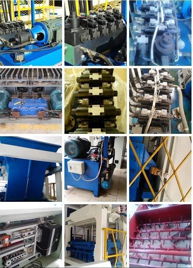 Qt12-15 Hydraform Kerb Brick Making Machine Paver Brick Making Plant