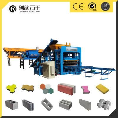 Qt 12-15 Automatic Cement Brick Making Machine Block Machine