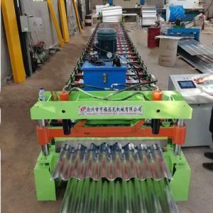 Metal Galvanized Aluminum Corrugated Steel Sheet Making Machine