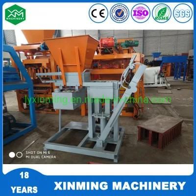 Soil Material Xm2-25 Interlocking Brick Making Machine Clay Block Forming Machine