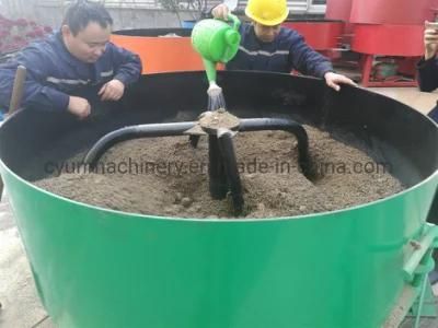 Cheap and Small Jq350 350L Pan Mixer Concrete Cement Machine Mixer