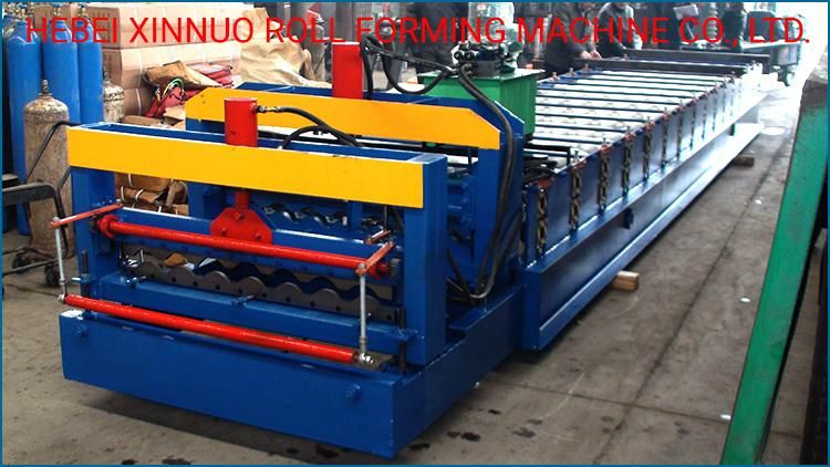 Aluminum Roofing Sheet Glazed Metal Roller Forming Machine