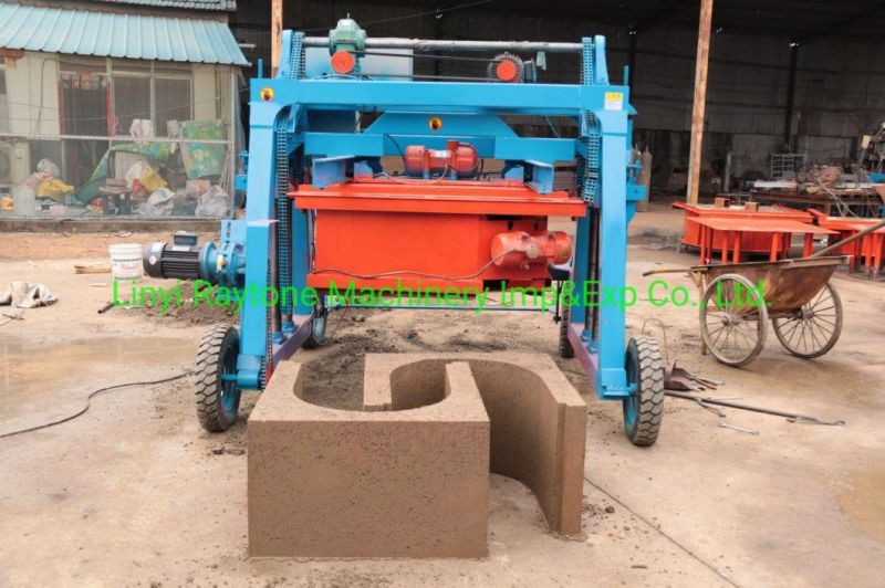 Mobile Block Machine Movable Brick Moulding Machine