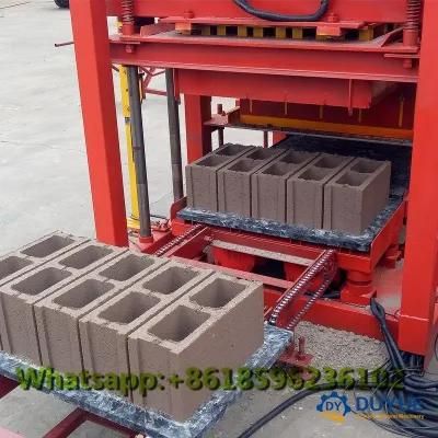 Qt4-25 Automatic Brick Wall Building Machine Automatic Brick Cutting Machine Brick Machine Concrete Block Machine