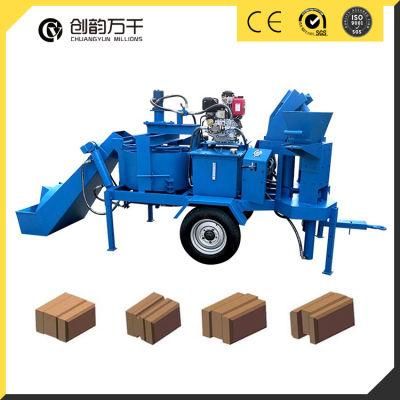 Clay Brick Machine Mobile M7mi Small Mini Red Clay Brick