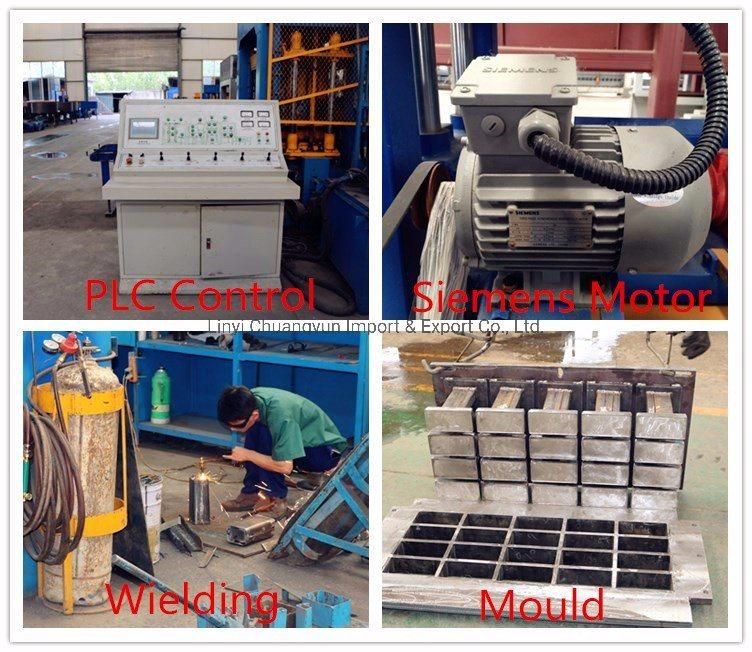 Qt4-15 Concrete Hollow Block Interlocking Paver Making Machine Price