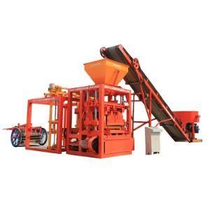 Qt4-24 Semi Automatic Concrete Block Making Machine, Brick Machinery Price