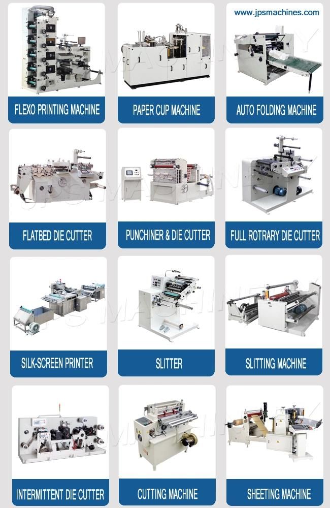 Wallcloth Label Rotary Die Cutting Slitting Machine