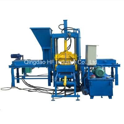 Qt3-20 Concrete Block Laying Machines Hydraulic Press Interlock Block Machine