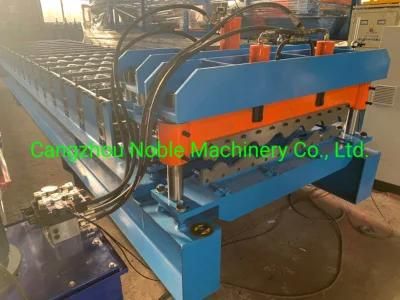 1100mm Glazed Step Tile Roofing Panel Forming Machine