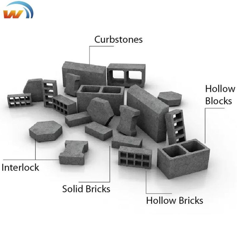 Qt10-15 Automatic Cement Concrete Cabro Pavement Solid Paving Block Maker Automatic Brick Making Machine in Zimbabwe and Botswana