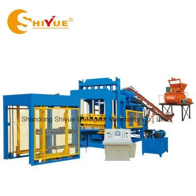 Qt10-15 Low Cost Automatic Cement Block Moulding Machine