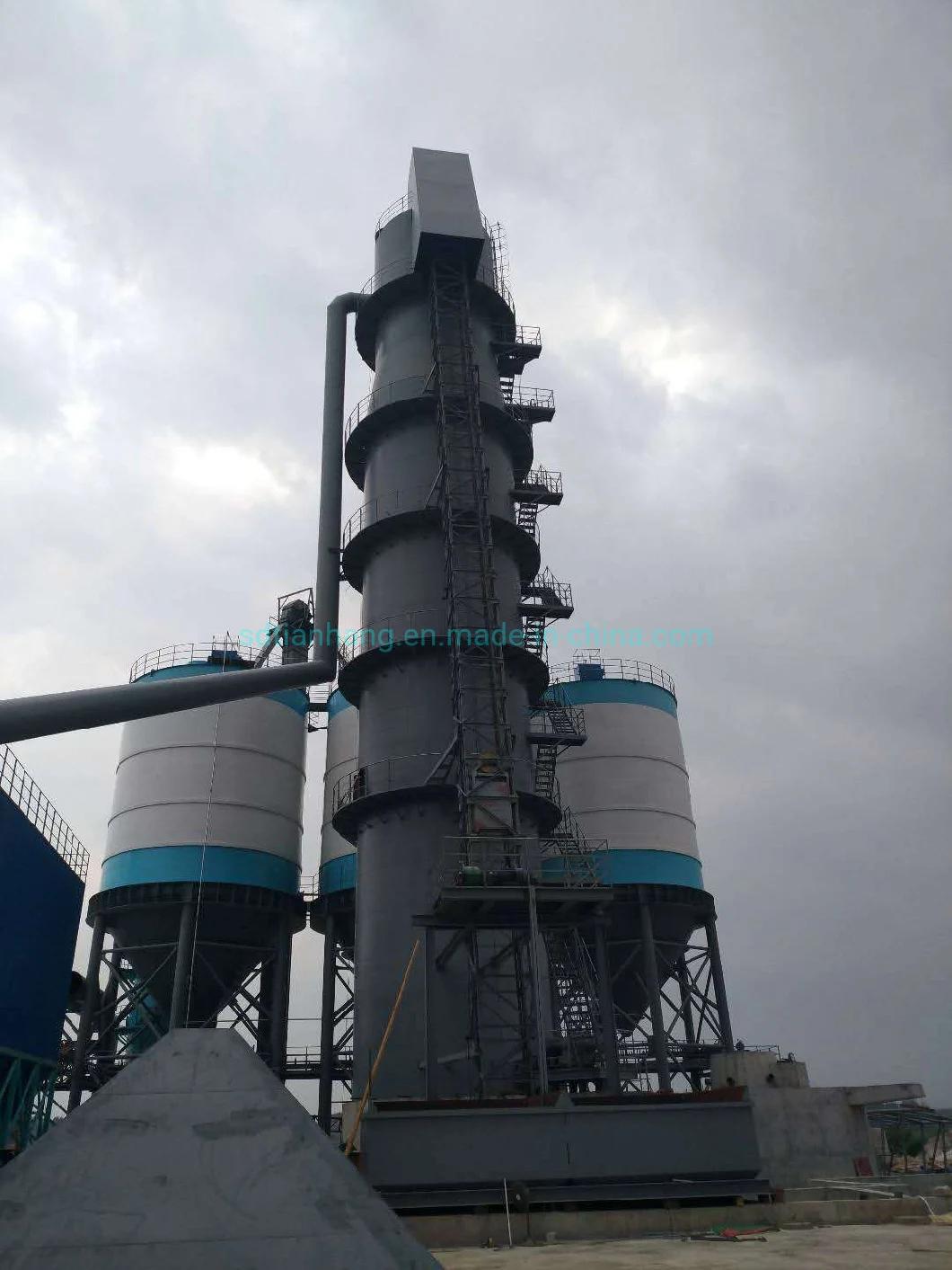 Slaked Lime Production Plant Hydrated Lime Production Machine Vertical Shaft Lime Kiln