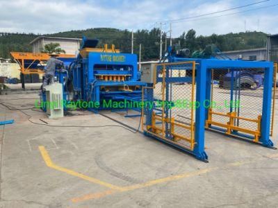 Qt12-15 Automatic Paving Brick Pressing Plant Brick Moulding Plant Factory