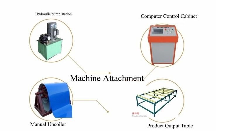 Fully Automatic Galvanized Steel Door Frame Cold Roll Forming Machine